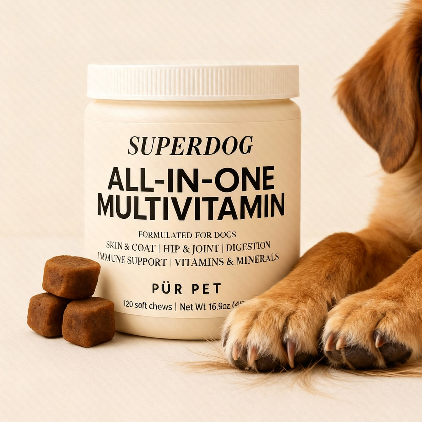 Superdog 5-in-1 Multivitamin Soft Chews
